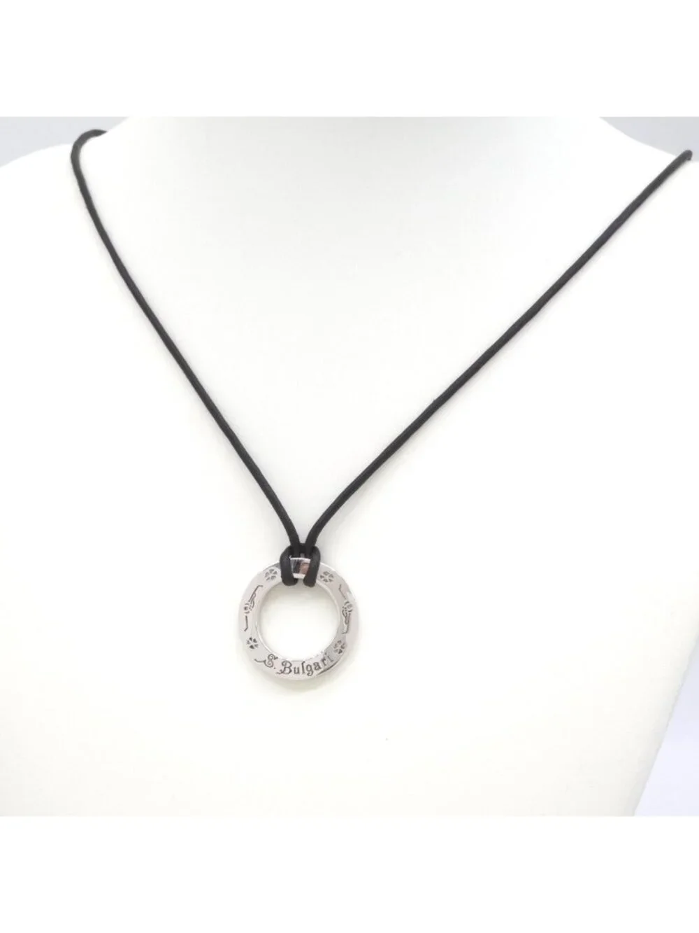Bvlgari Save the Children Pendant Up to 65 Sterling Silver Black Color